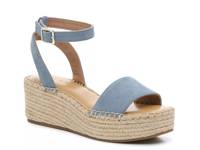 Faydrena Espadrille Wedge Sandal Light Blue view