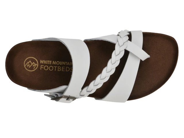 White Mountain Hazy Slide Sandal - Free Shipping | DSW