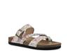 Hazy Slide Sandal White Floral Print view