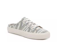 Floraine Slip-On Sneaker - Women's White/Multicolor Striped Canvas view