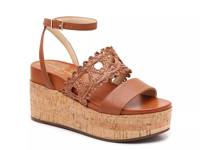 Callri Wedge Sandal Brown view