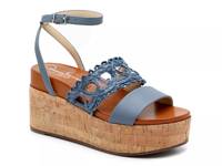 Callri Wedge Sandal Light Blue view