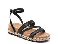 Briellan Wedge Sandal Black view