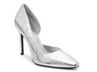 Faiva Pump Silver Metallic view