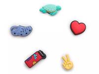 Peace Love Outdoors Jibbitz Set - 5 Pack Multicolor view