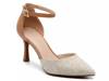 Eimira Pump Cognac/Taupe Faux Leather/Fabric view