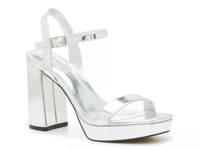 Sundra Sandal Silver Patent view