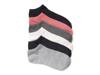 Solid Women's No Show Socks - 6 Pack Multicolor view