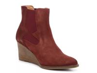 Sadie Chelsea Wedge Bootie Burgundy view