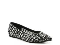 Irela Flat Black/White Knit Fabric view