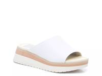 Milo Wedge Sandal White view