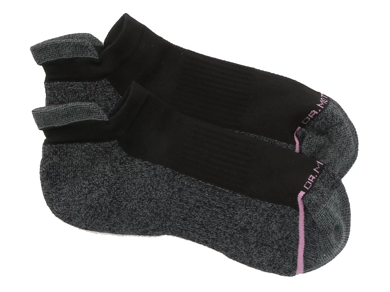 Solid Women's No Show Compression Socks - 2 Pack