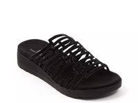 Sizzle Wedge Sandal Black view