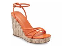 Zeki Espadrille Wedge Sandal Orange view