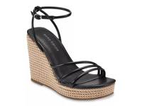 Zeki Espadrille Wedge Sandal Black view