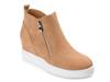 Pennelope High-Top Wedge Sneaker Light Brown view