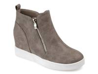 Pennelope High-Top Wedge Sneaker Grey view