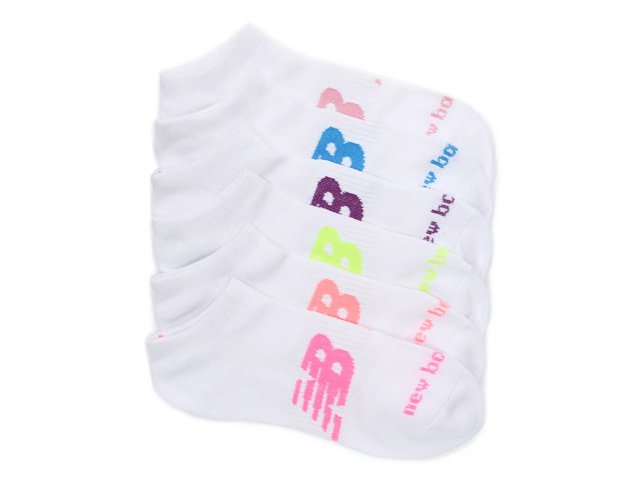Lightweight Essentials Women's No Show Socks - 6 Pack