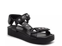 Kinita Platform Sandal Black view