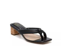 Cristal Sandal Black view