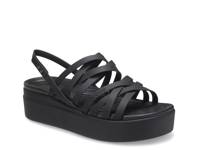 Brooklyn Strappy Low Wedge Sandal - Women's Black view