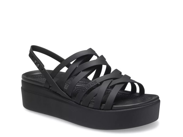 Brooklyn Strappy Low Wedge Sandal - Women's