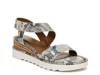 Chiara Platform Sandal Grey/Black/Blue view