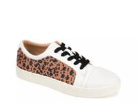 Taschi Sneaker White/Brown/Black Leopard Print view