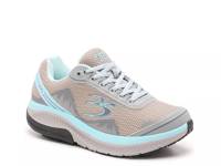 Mighty Walk Walking Shoe - Women's Beige/Light Blue view