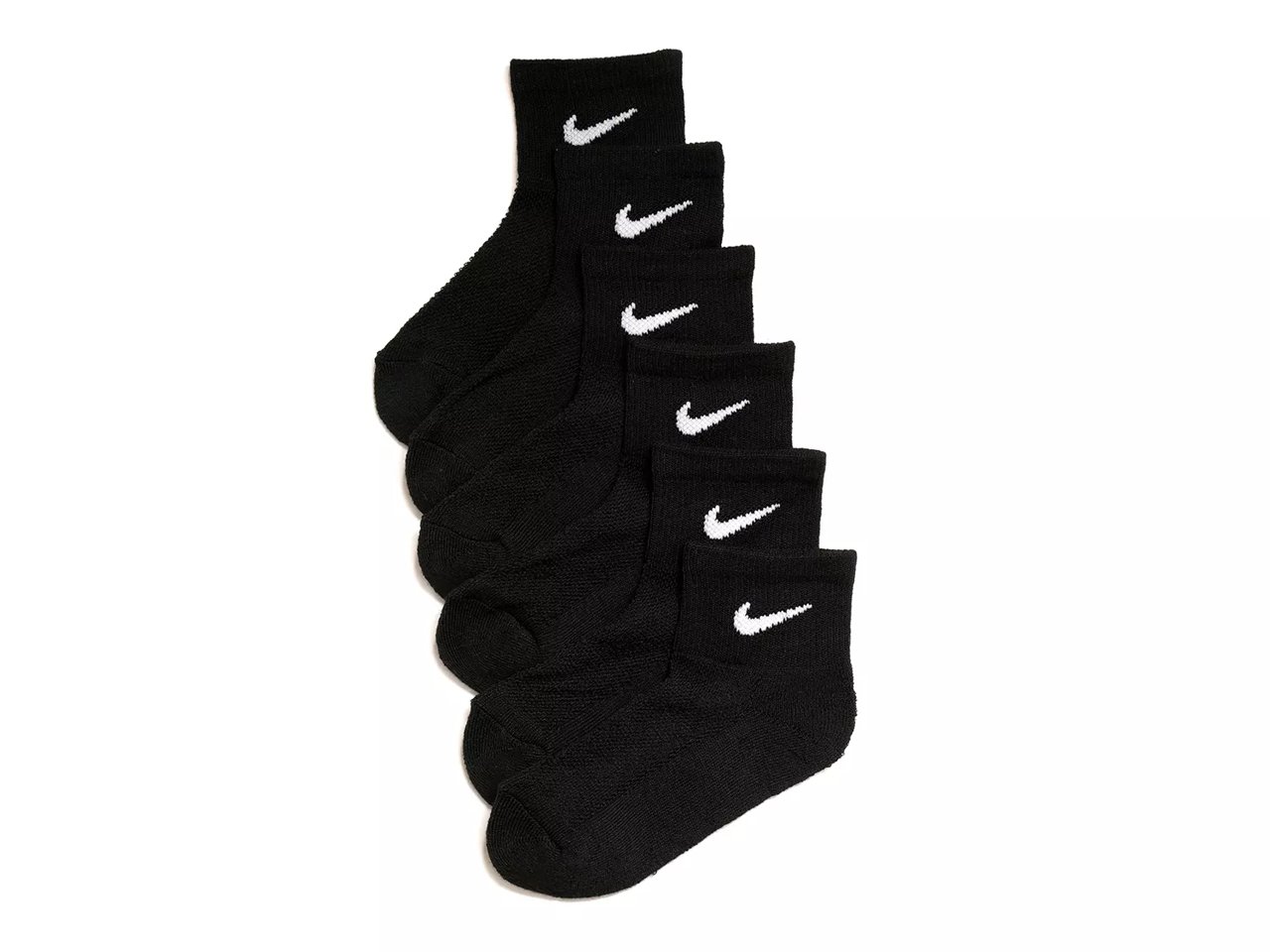 Cushioned Kids' Ankle Socks - 6 Pack