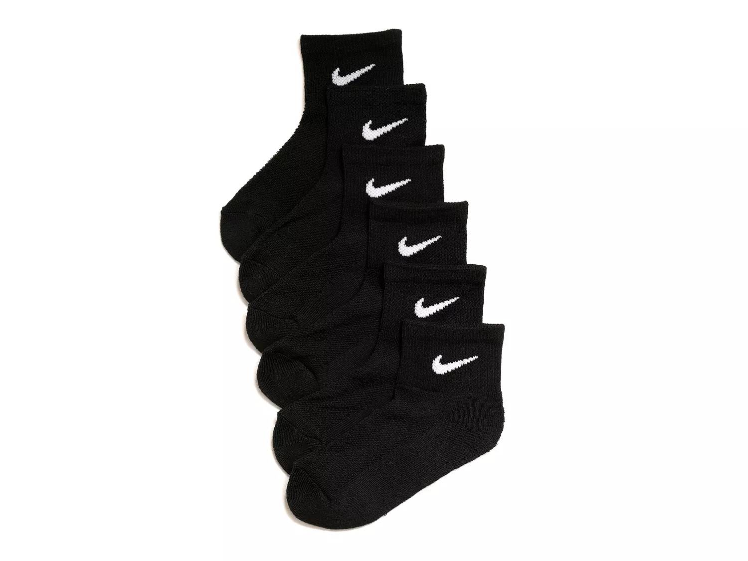 Cushioned Kids' Ankle Socks - 6 Pack