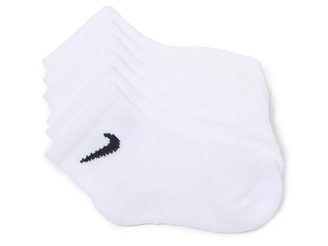 Cushioned Kids' Ankle Socks - 6 Pack