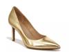 Anna Pump Warm Gold Leather view