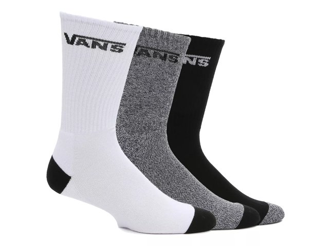 Multi Men's Crew Socks - 3 Pack