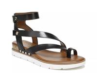Daven Wedge Sandal Black view