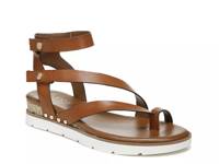 Daven Wedge Sandal Cognac view