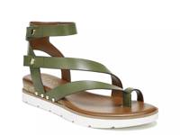 Daven Wedge Sandal Green view