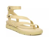 Daven Wedge Sandal Pale Yellow view
