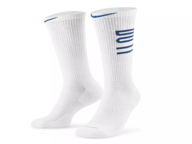 Cotton Cushioned Men's Crew Socks - 3 Pack