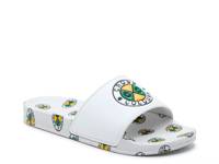 Circle Logo Slide Sandal - Men's White view