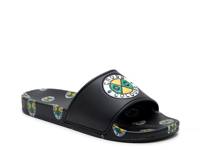 Circle Logo Slide Sandal - Men's Black view