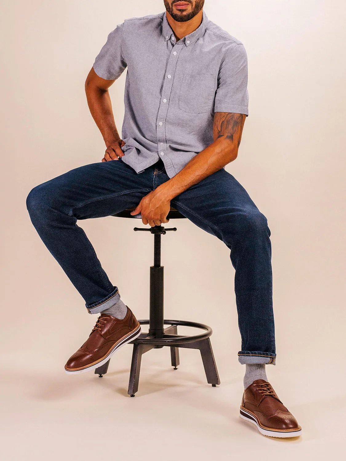 Warrick Wingtip Oxford