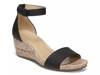Areda Wedge Sandal Black Synthetic view