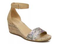Areda Wedge Sandal Tan/Multicolor Floral Print Synthetic view