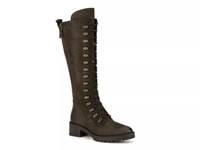 Henrietta Combat Boot Dark Green view