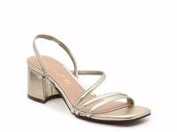 Marie Sandal Gold Metallic view