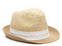 Pop Band Fedora White view