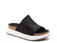 Wayside Wedge Sandal Black view