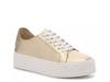 Gamina Platform Sneaker - Women's Gold Metallic view