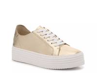 Gamina Platform Sneaker - Women's Gold Metallic view